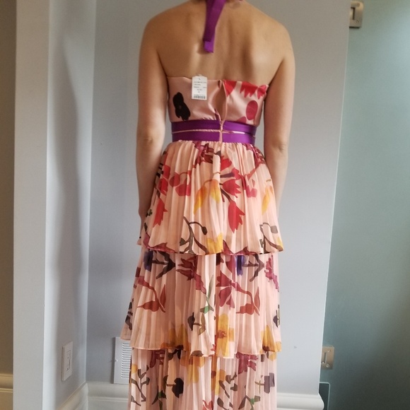 Colorful ankle length  Mendocino dress - Picture 2 of 6